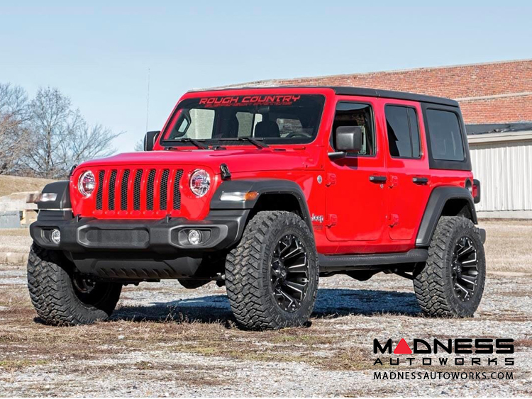 Jeep Wrangler JL Rubicon Suspension Lift Kit w/Lifted Coil Springs 2.